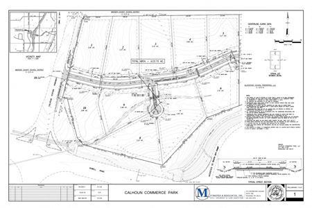 VacantLand space for Sale at Calhoun Commerce in Canton