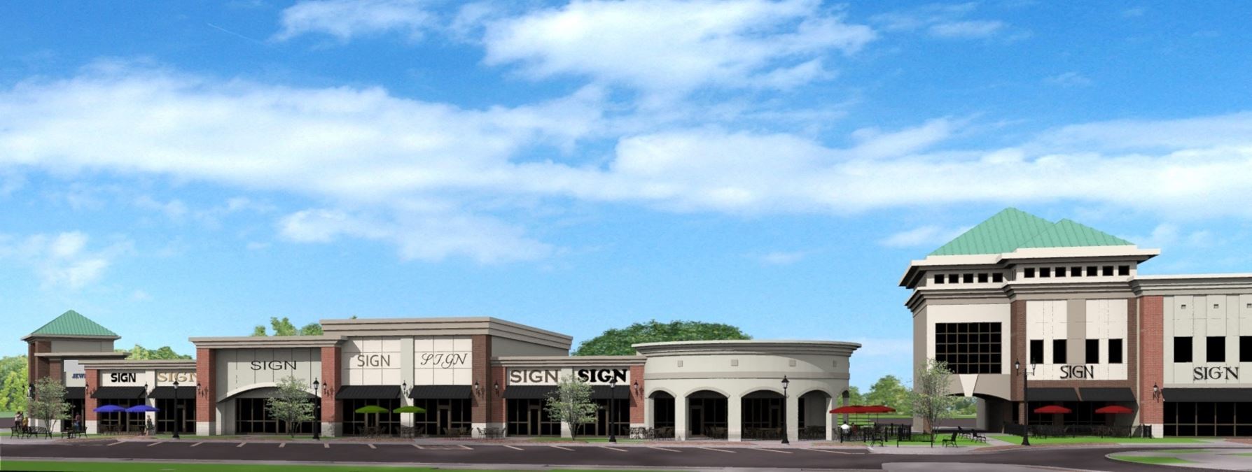Harmon Retail Building at Levis