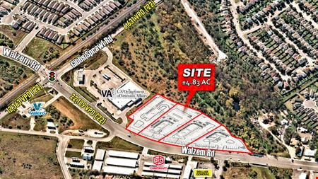 VacantLand space for Sale at Walzem and Gibbs Sprawl Road in San Antonio