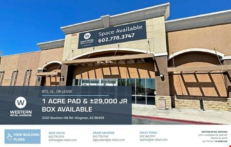 Retail space for Rent at 3320 N Stockton Hill Rd in Kingman