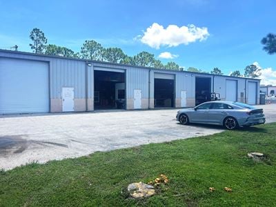 8,993 SF Warehouse on 1 AC For Lease