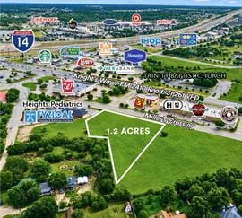 1.2 AC Located Less Than 1 Mile From I-14 Harker Heights, TX