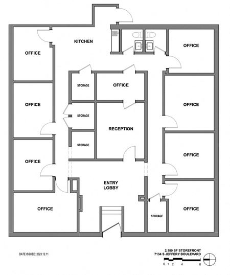 Retail space for Rent at 7134 S Jeffery Avenue in Chicago