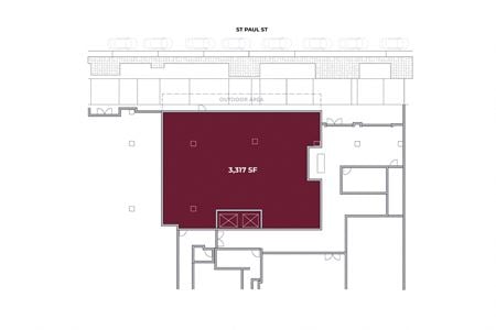 Retail space for Rent at 265 Saint Paul Street in Denver