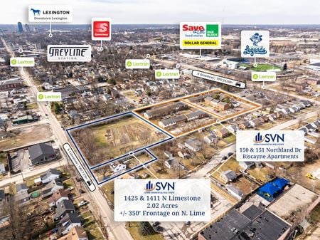Multi-Family space for Sale at 150-151 Northland Drive; 1411 & 1425 N Limestone in Lexington
