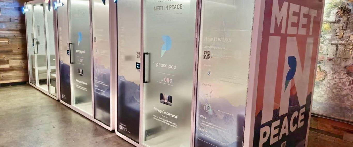 Peace Pod - Peace Pods at City Point Brooklyn