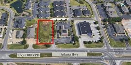 +/- .75 Ac Ground Lease or Build-to-Suit - Atlanta Hwy