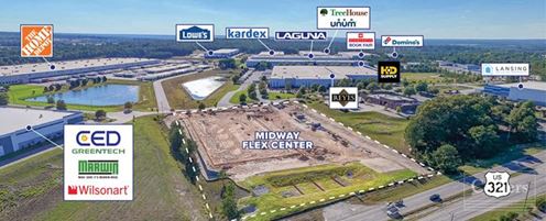 Midway Flex Center | ±57,750 SF Industrial Building (divisible to 24,750 SF) | Lexington County Industrial Park