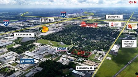 VacantLand space for Sale at 1545 N Barnes Ave in Springfield