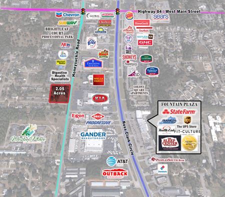 Commercial space for Sale at 2.05 Acre Parcel on Honeysuckle Rd. in Dothan