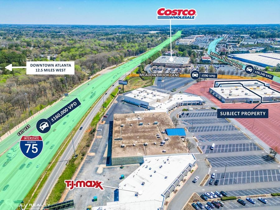 Retail Big Box in Atlanta MSA For Lease | ±26,750 SF
