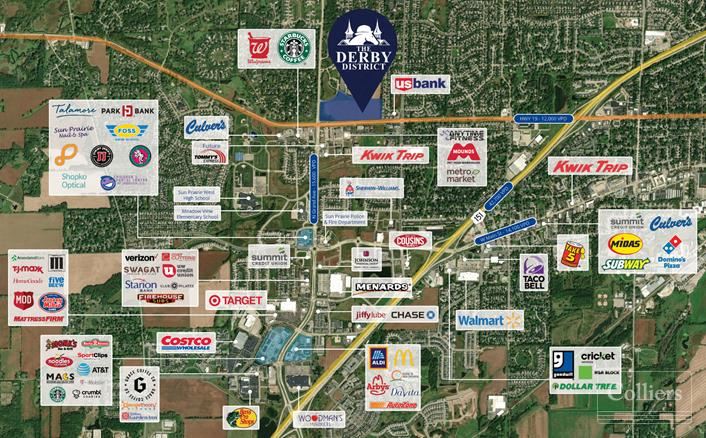 30-Acre Retail Development in Sun Prairie