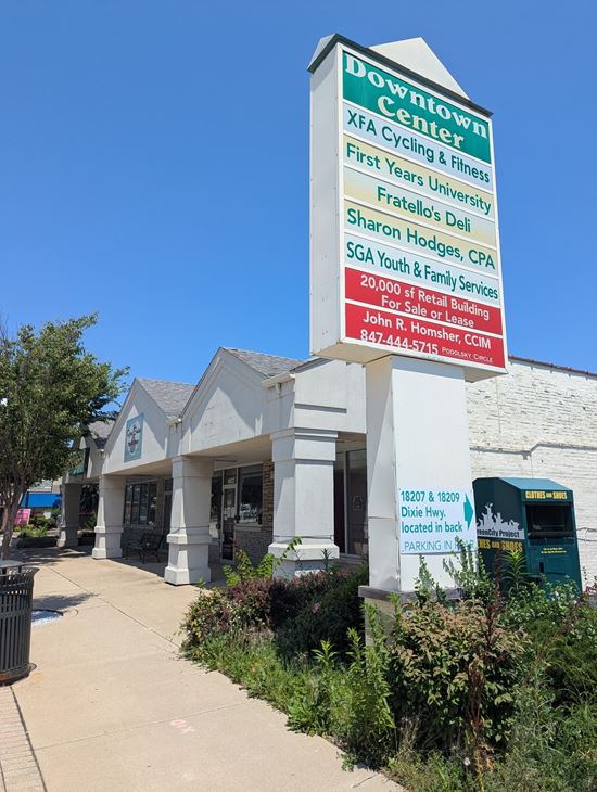 Downtown Homewood Commercial Condo for Sale or Lease