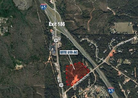 VacantLand space for Sale at ±19 AC  Hwy 31 N & County Rd 85 in Prattville