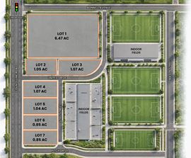 Erie Sports Complex Retail Pads