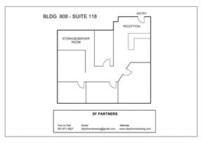 1234 SF 808-Suite 118 Professional and Medical Office Space