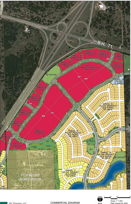 Retail space for Sale at SE Corner US 281 at SH 71 in Marble Falls