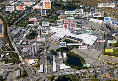 VacantLand space for Rent at 180 Falmouth Rd in Hyannis