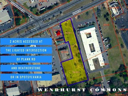 VacantLand space for Sale at 3910 Plank Road in Fredericksburg