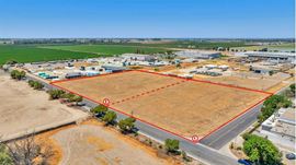 (2) Industrial Development Land Lots in Hanford, CA