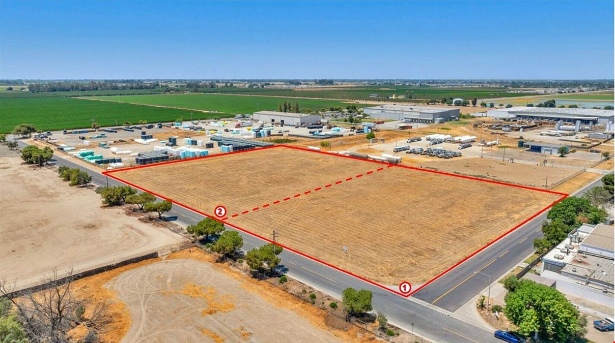 (2) Industrial Development Land Lots in Hanford, CA