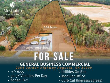 VacantLand space for Sale at 2364 Gordon Hwy in Augusta