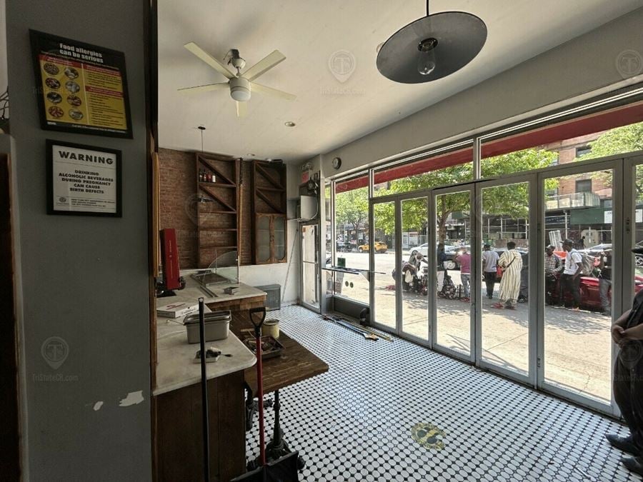 700 SF | 135 West 116th Street | Built Out Restaurant For Lease