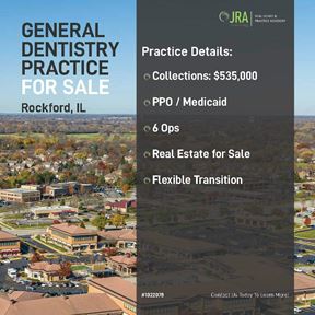 #1022078 - General Dentistry Practice for Sale - Rockford