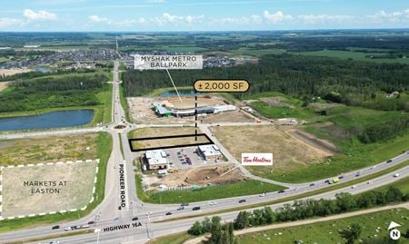 Retail space for Rent at Highway 16A & Pioneer Road Spruce Grove in Spruce Grove