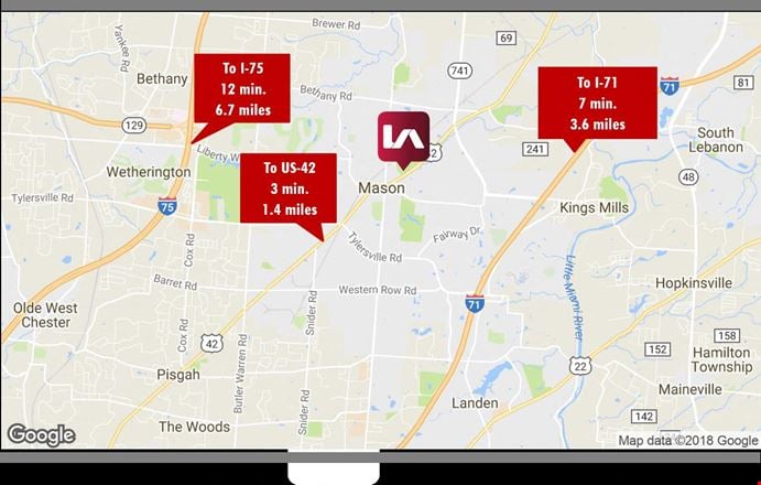 VacantLand space for Sale at Mason-Montgomery Road in Mason