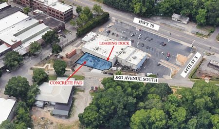 Industrial space for Rent at 4425 3rd Ave S in Birmingham