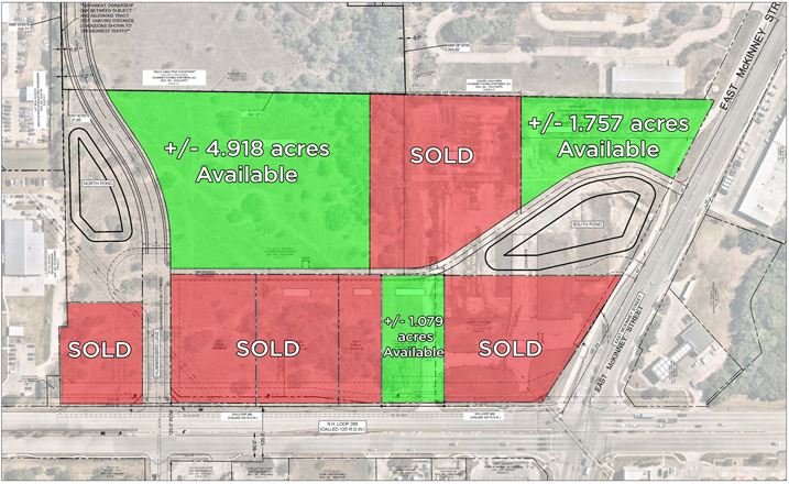 Loop 288 Opportunity Zone Retail Land