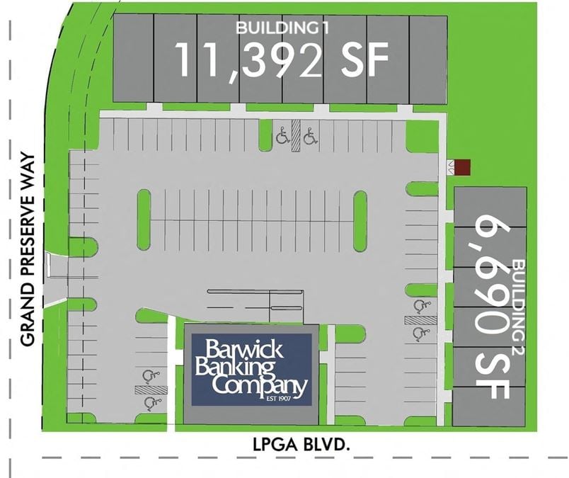 Grand Preserve | LPGA Blvd Office/Retail Pads For Sale