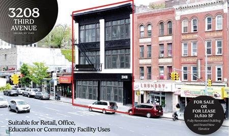 Retail space for Sale at 3208 3RD AVENUE in Bronx
