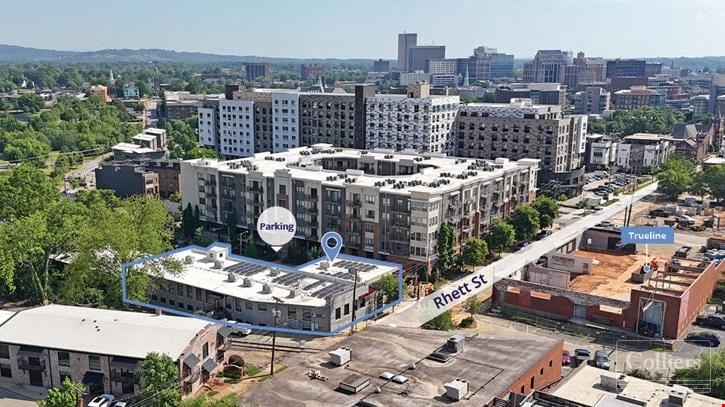 Rare Downtown Opportunity to Lease Move-In Ready Office Space in Greenville’s West End