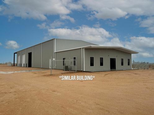 Proposed Crane Served Shop w/ Wash-bay on 3 Acres