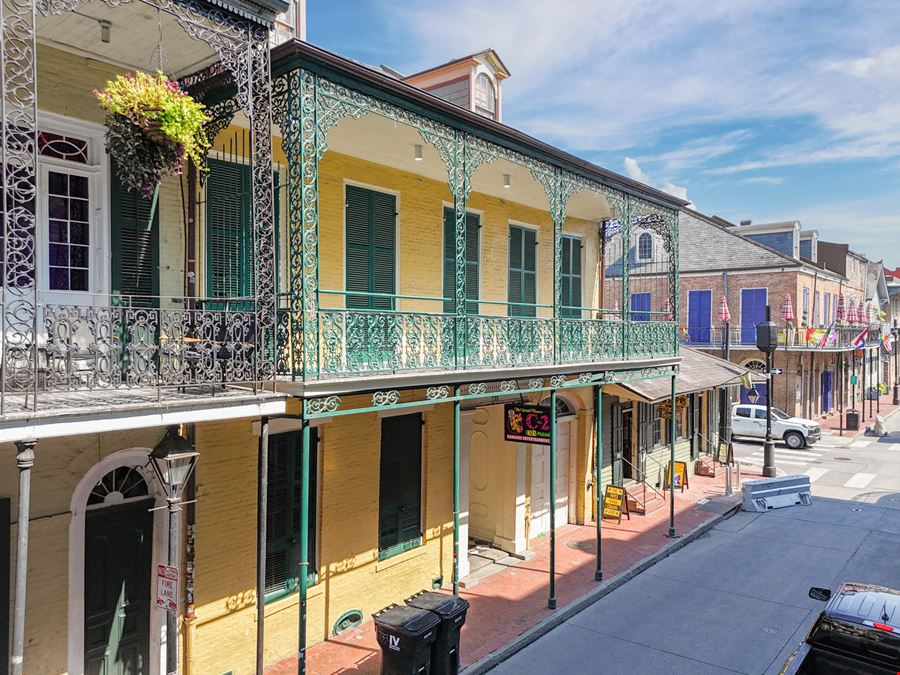 Rare French Quarter Retail Property on Bourbon St