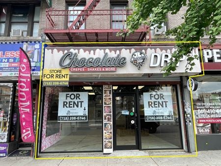 Retail space for Rent at 156 Dyckman St in New York