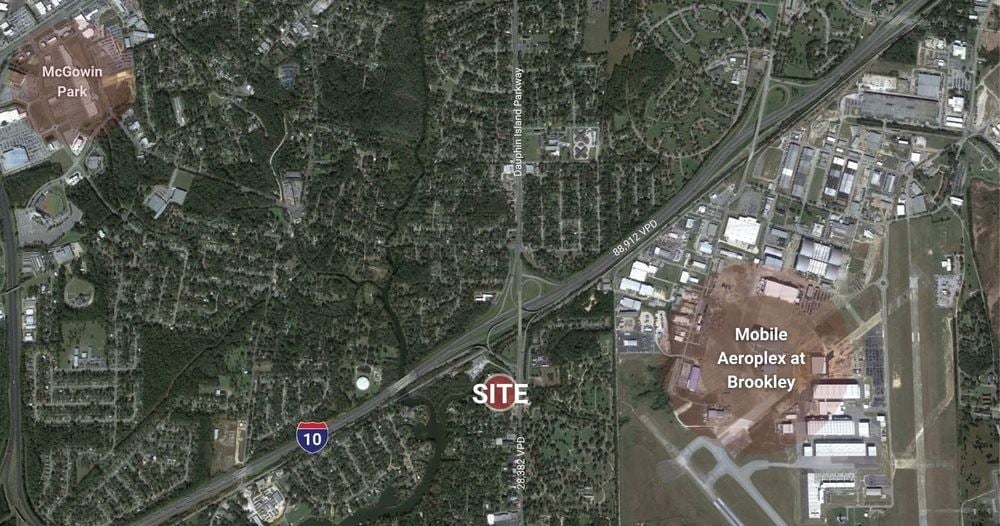 Great Commercial Location near Mobile International Airport