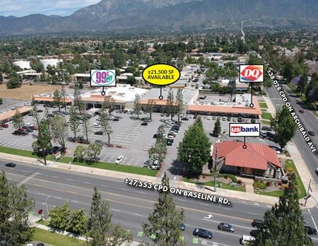 Retail space for Rent at 9650 Baseline Road in Rancho Cucamonga