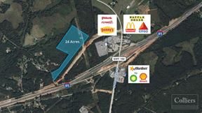 ±24 Acres of Development Land with I-85 Frontage