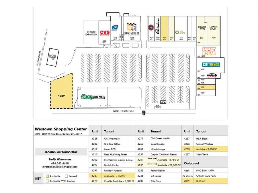 Westown Shopping Center Outparcel