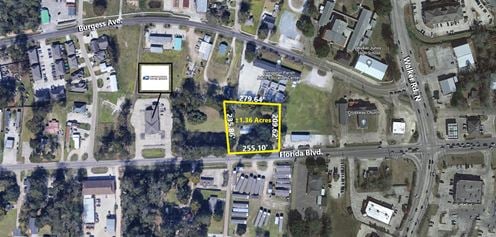 ±1.36 Acres on Florida Blvd. in Walker, LA