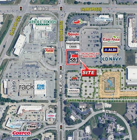 Retail space for Rent at 12021 Metcalf Avenue in Overland Park