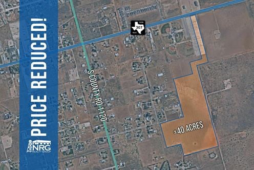 39.99 Acres for Commercial/Residential Development!