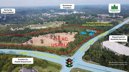 VacantLand space for Sale at 101 Martin Luther King Jr. Boulevard in Frankfort