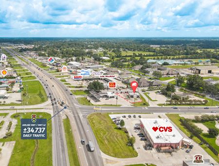 0.25 Acres Available on Highly Visible Airline Hwy Corner - Prairieville