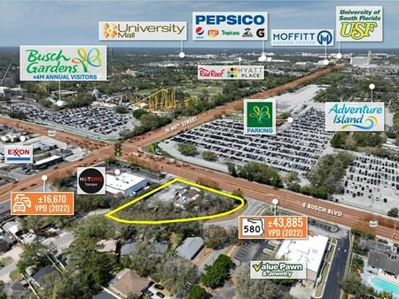 Retail space for Rent at 4011 E Busch Blvd in Tampa