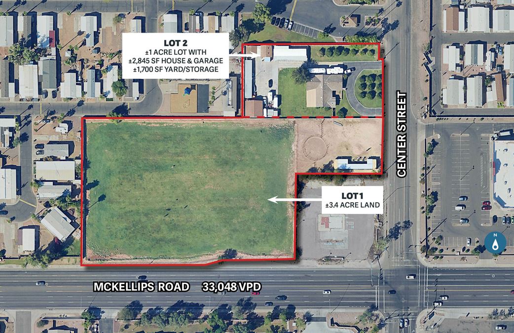 36 W McKellips Rd, APN: 136-17-039, 003U, 045
