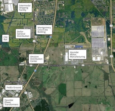 VacantLand space for Sale at I-65 and US Hwy 31 in Hope Hull